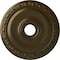 Ekena Millwork Jackson Ceiling Medallion (Fits Canopies up to 5 1/8"), Hand-Painted Brass, 20"OD x 3 5/8"ID x 1"P CM20JABRS - alternate 1